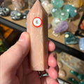 Bubblegum Rhodonite Tower