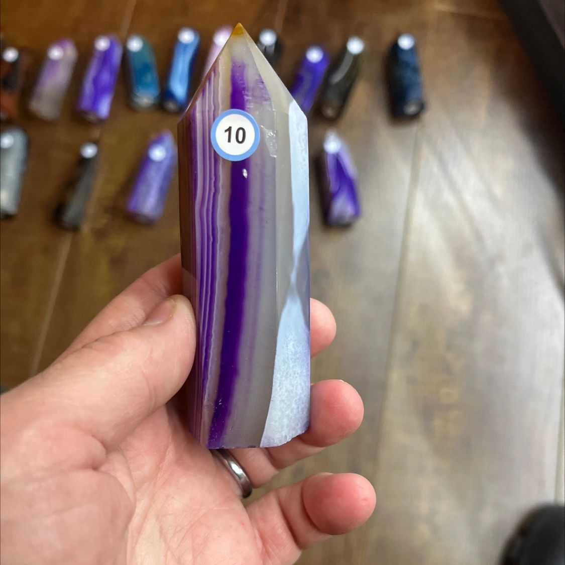 Purple Sardonyx Tower #16