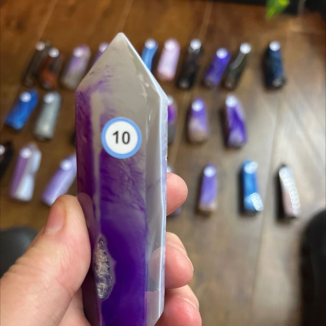 Purple Sardonyx Tower #15