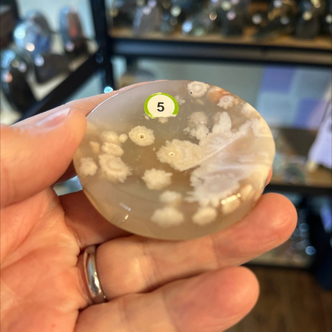 Flower Agate Bowl
