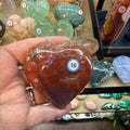 Red Jasper Heart