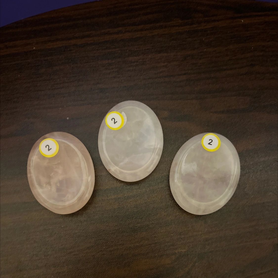 Rose Quartz Worry Stones