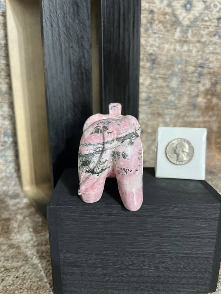 Peru Rhodochrosite Elephant