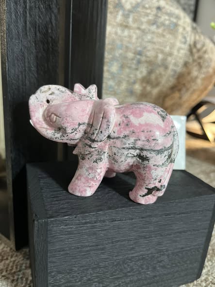 Peru Rhodochrosite Elephant