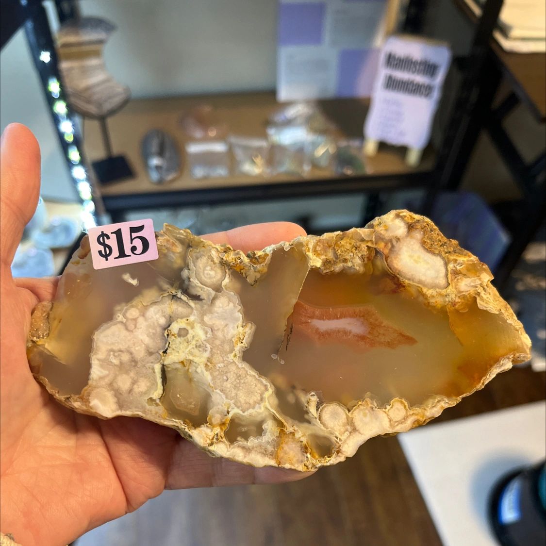 Flower Agate Slab