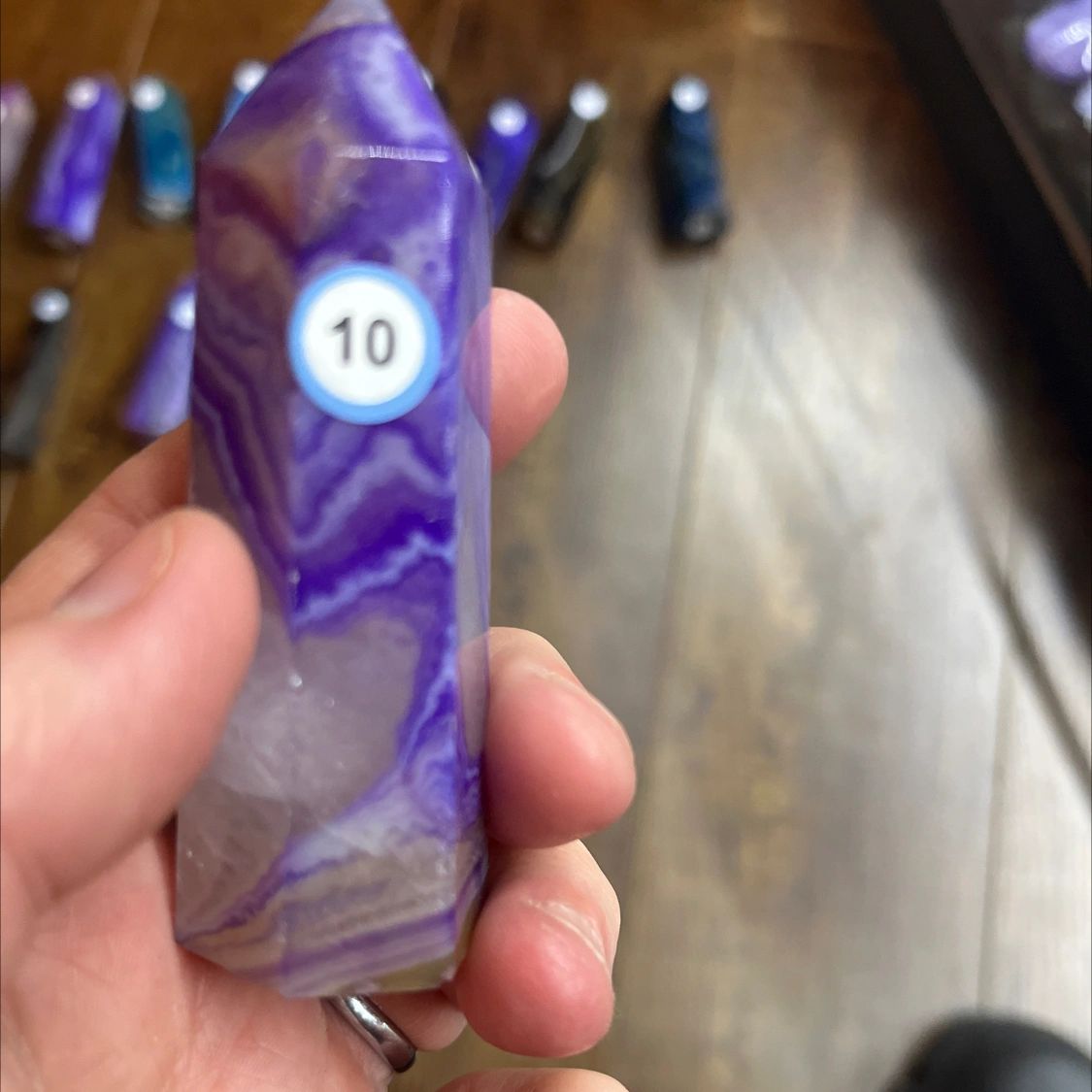 Purple Sardonyx Tower #44