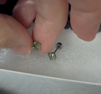 Moldavite Comfort Earrings